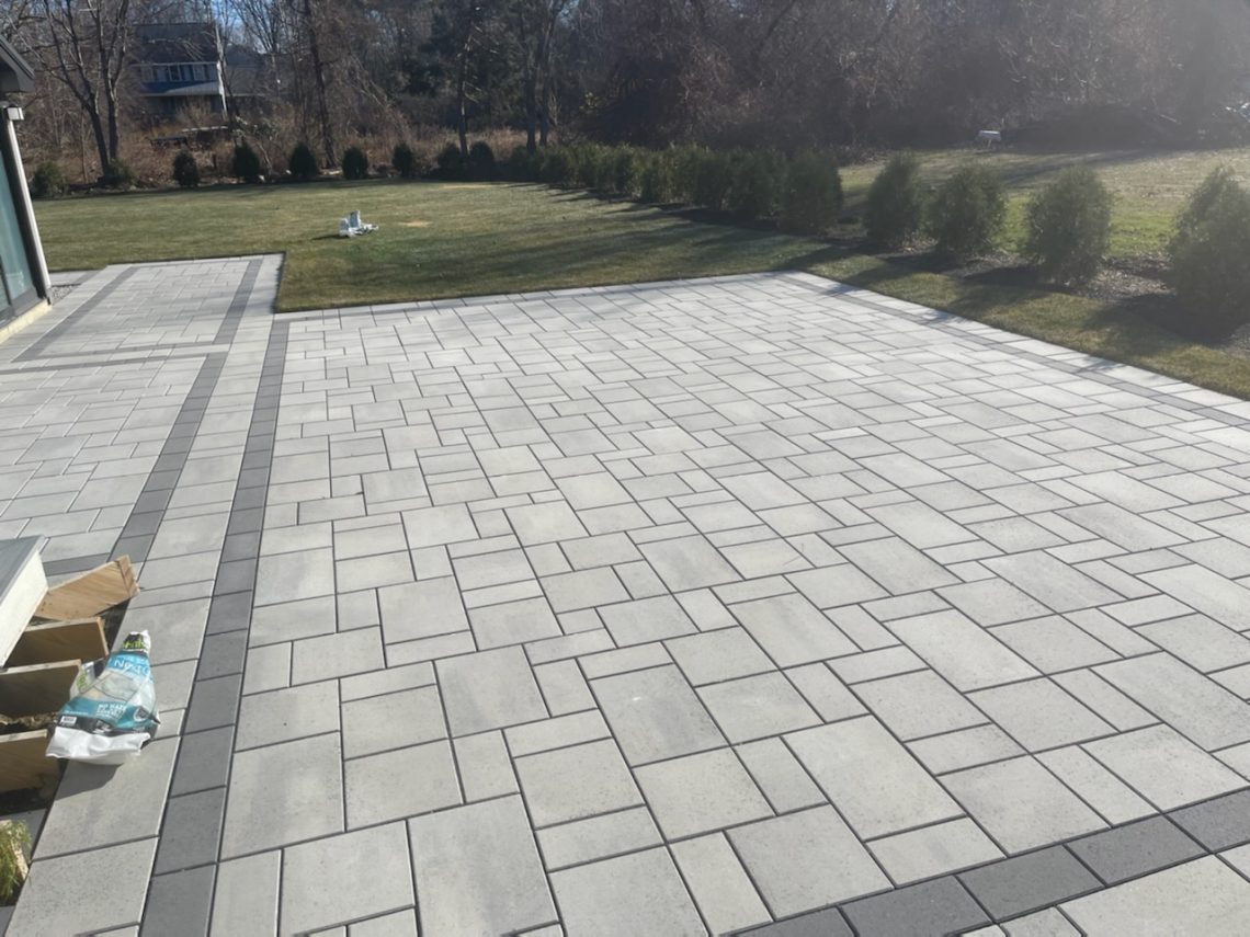 Finished Roots 'n Shoots Patios & Stonework project