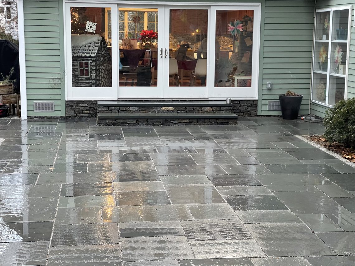 Finished Roots 'n Shoots Patios & Entrances project